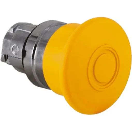 Schneider Electric Harmony XB4 Series Orange Illuminated Latching Push Button Head, 22mm Cutout, IP66, IP69K - ZB4BW653 product image