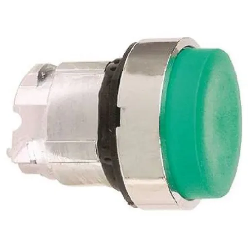 Schneider Electric Harmony XB4 Series Green Maintained Push Button Head, 22mm Cutout, IP66, IP67, IP69K - ZB4BH3 product image