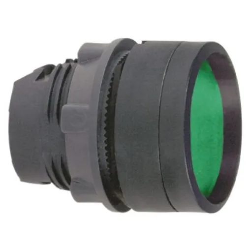 Schneider Electric Harmony XB5 Series Green Spring Return Push Button Head, 22mm Cutout, IP66, IP67, IP69K - ZB5AA36 product image