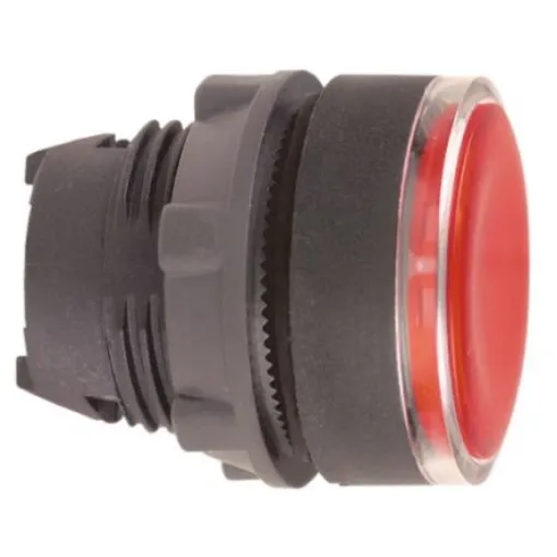 Schneider Electric Harmony XB5 Series Red Spring Return Push Button Head, 22mm Cutout, IP66, IP67, IP69K - ZB5AA48 product image
