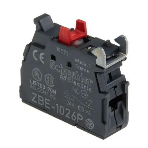 Schneider Electric Harmony XB Series Contact Block, 1NC - ZBE1026P product image