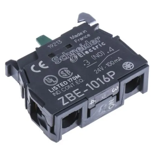 Schneider Electric Harmony XB Series Contact Block, 1NO - ZBE1016P product image