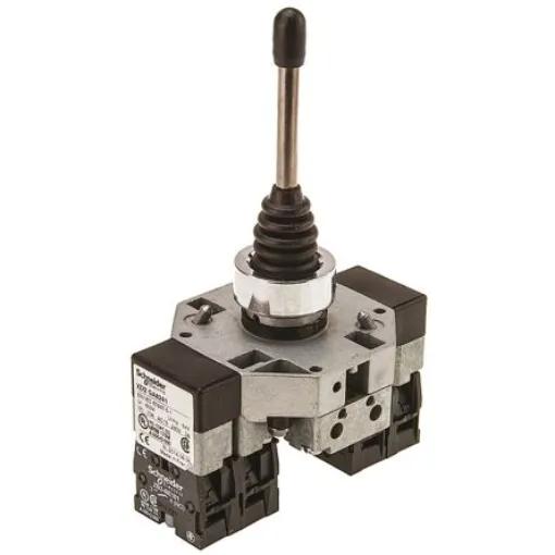 Schneider Electric Harmony XD2 Series Push Button, Panel Mount, 22mm Cutout, DPST, IP66 - XD2GA8241 product image