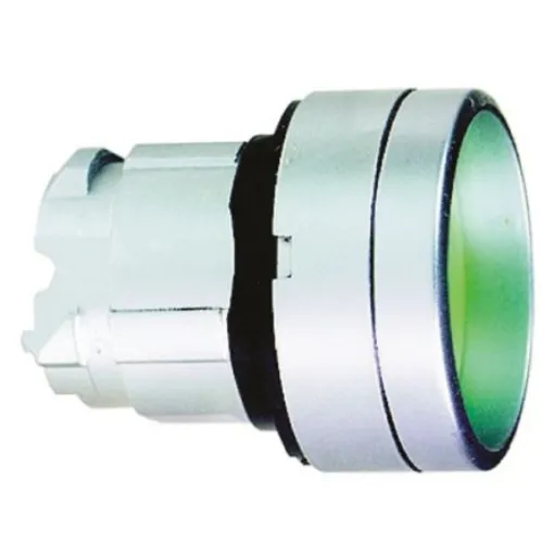 Schneider Electric Harmony XB4 Series Green Spring Return Push Button Head, 22mm Cutout, IP66, IP67, IP69K - ZB4BA36 product image