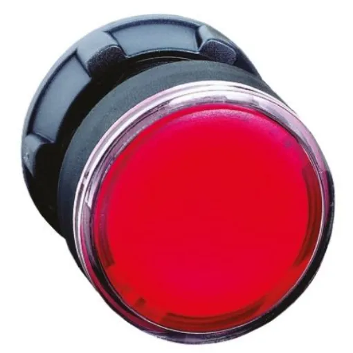 Schneider Electric Harmony XB5 Series Red Illuminated Maintained Push Button Head, 22mm Cutout, IP66, IP67, IP69K - ZB5AH043 product image