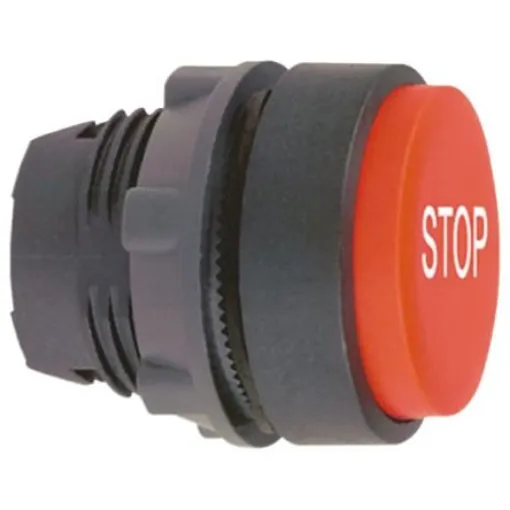 Schneider Electric Harmony XB5 Series Red Spring Return Push Button Head, 22mm Cutout, IP66, IP67, IP69K - ZB5AL434 product image