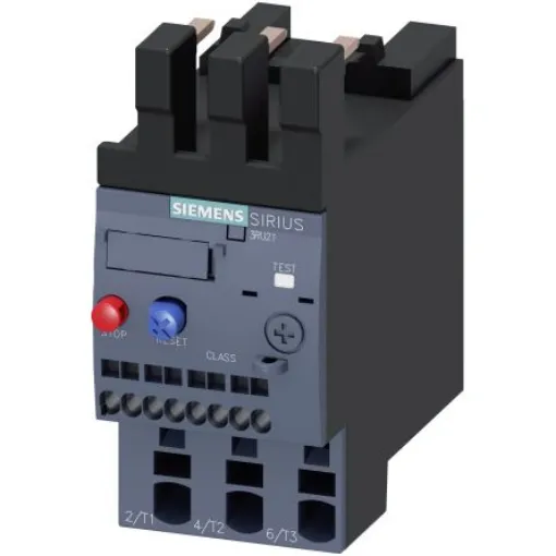 Siemens SIRIUS 3RU2 Thermal Overload Relay 1NO + 1NC, 3 A Contact Rating, 4 kW, 3P, SIRIUS - 3RU2126-1JC0 product image