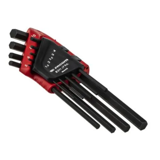 Facom 9 piece L Shape Metric Hex Key Set, 1.5mm - 83H.JP9A product image