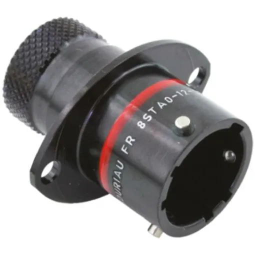 Souriau Sunbank by Eaton Circular Connector, 43 Contacts, Panel Mount, Socket, Male, IP67, 8STA Series - 8STA01243PN product image
