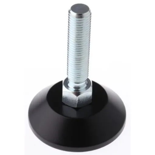 RS PRO M16 Thread Pivot Foot, 16mm 8mm Groove - 7675866 product image