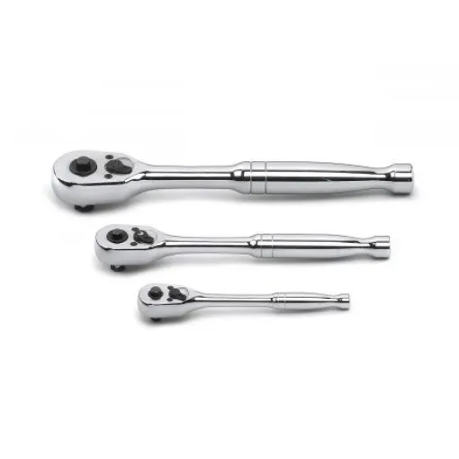 GearWrench 1/2 in, 1/4 in, 3/8 in Socket Spanner Set with Ratchet Handle - 81310 product image