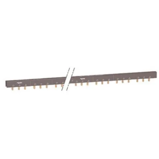 Schneider Electric Acti 9 3 Phase Busbar, 415V ac, 18mm Pitch - A9XAH357 product image