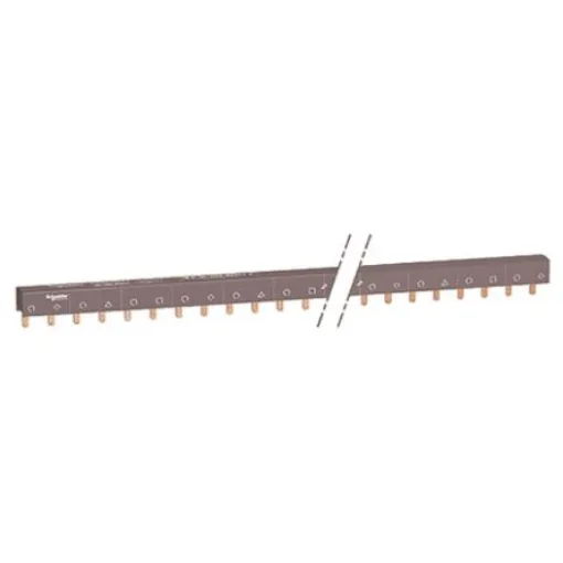 Schneider Electric Acti 9 4 Phase Busbar, 415V ac, 18mm Pitch - A9XPH557 product image