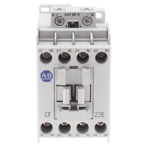 Allen Bradley 700 Series 700C Contactor, 24 V dc Coil, 4-Pole, 25 A, 2NO + 2NC, 690 V ac - 700-CF220EJ product image