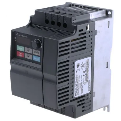 Delta Electronics Inverter Drive, 1.5 kW, 1 Phase, 230 V ac, 15.7 A, VFD-EL Series - VFD015EL21A product image