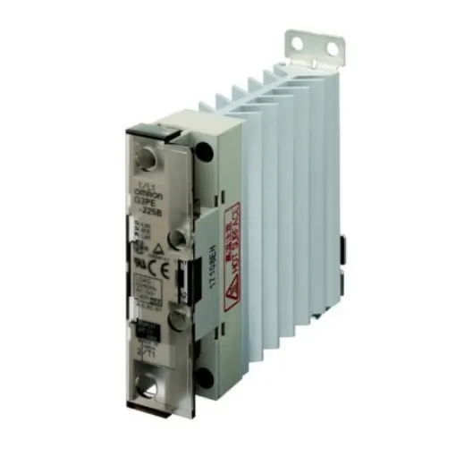 Omron G3PE Series Solid State Relay, 25 A Load, DIN Rail Mount, 264 V ac Load, 240 V ac Control - G3PE-225B DC12-24 product image