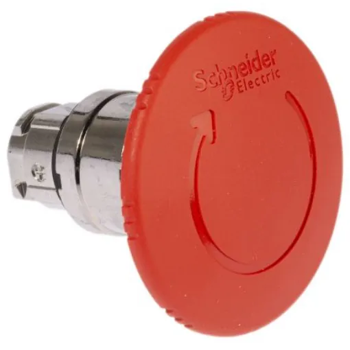 Schneider Electric Harmony XB4 Series, Twist Release, Emergency Stop Push Button Head - ZB4BS864 product image