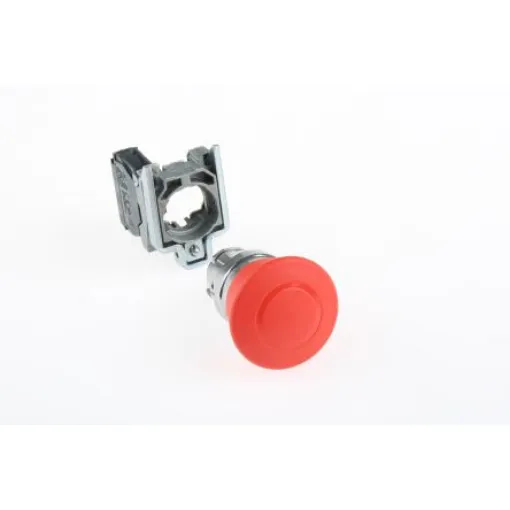 Schneider Electric Harmony XB4 Series Pull Release Emergency Stop Push Button, Panel Mount, 22mm Cutout, 1NC - XB4BT842 product image