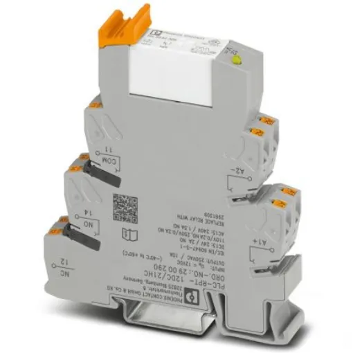 Phoenix Contact PLC-RPT- 12DC/21HC Series Interface Relay, DIN Rail Mount, 12V dc Coil, SPDT, 1-Pole - 2900290 product image