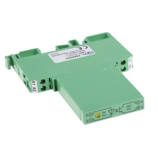 Phoenix Contact EMG 10-OV- 5DC/24DC/1 Series Solid State Interface Relay, DIN Rail Mount - 2944203 product image