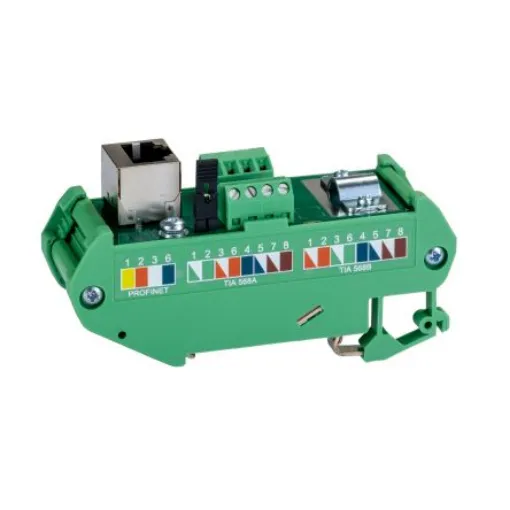 Phoenix Contact FL Series Cat5e RJ45 Patch Panel Green - 2901643 product image
