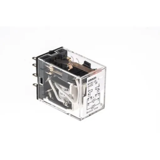 Omron Plug In Latching Power Relay, 24V dc Coil, 3A Switching Current, DPDT - MY2K DC24 product image