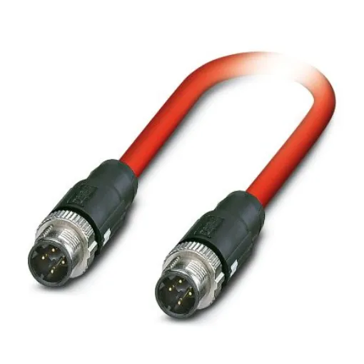 Phoenix Contact Straight Male 4 way M12 to Straight Male 4 way M12 Bus Cable, 2m - 1419169 product image