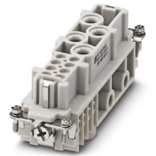 Phoenix Contact Heavy Duty Power Connector Insert, 80A, Female, HC-K 4/8-EBUS Series, 4, 8 Contacts - 1679320 product image