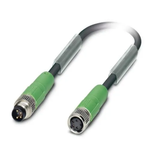 Phoenix Contact Straight Male 4 way M8 to Straight Female 4 way Unterminated Sensor Actuator Cable, 3m - 1574603 product image
