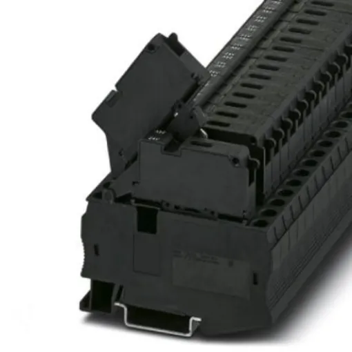 Phoenix Contact 3038765 ST 4-HESILED 24 (6.3X32) Series Black, Single-Level, Spring Clamp Termination product image