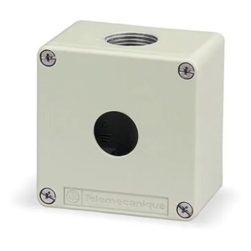 Schneider Electric Zinc Alloy Harmony XAP Control Station Enclosure - 22mm Diameter - XAPG19201 product image