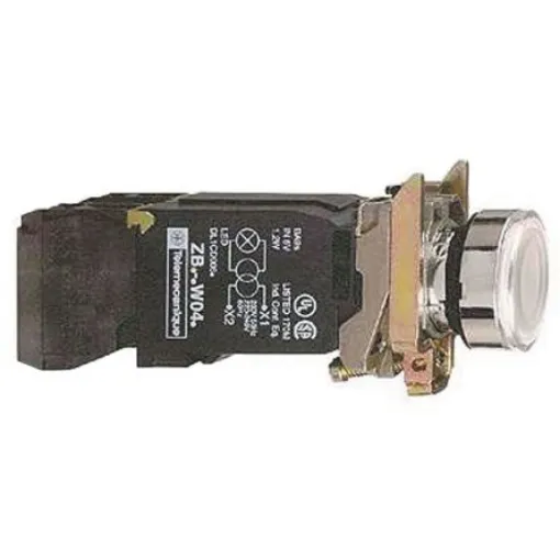 Schneider Electric Harmony XB4 Series Illuminated Push Button, Panel Mount, 22mm Cutout, SPDT - XB4BW3335 product image