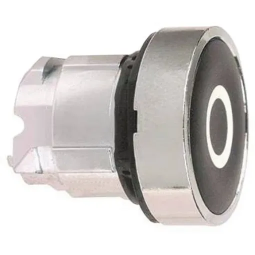 Schneider Electric Harmony XB4 Series Black Momentary Push Button Head, 22mm Cutout, IP66, IP67, IP69K - ZB4BA232 product image