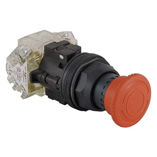Schneider Electric Harmony 9001SK Series Twist Release Emergency Stop Push Button, Panel Mount, 2NO + 2NC, IP66 - 9001SKR16H2 product image