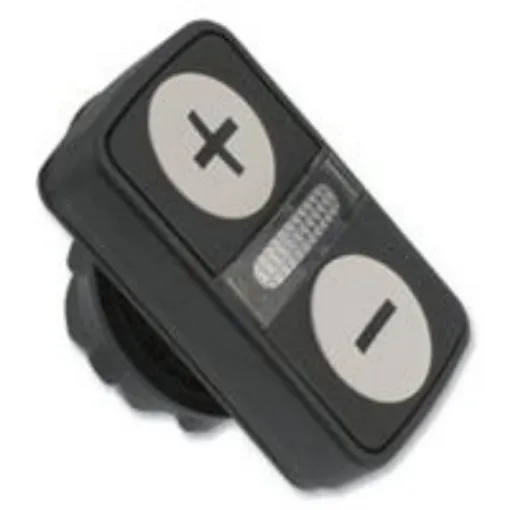Schneider Electric Harmony XB5 Series Black, White Momentary Push Button Head, 22mm Cutout, IP66, IP67, IP69K - ZB5AW7A1715 product image