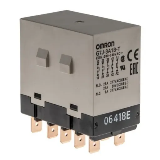 Omron Plug In Power Relay, 3PDT - G7J-3A1B-T AC200/240 product image