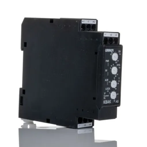 Omron Current Monitoring Relay, 1 Phase, SPDT, DIN Rail - K8AK-AS2 100-240VAC product image