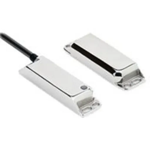 Omron F3S-TGR-N_R Series Magnetic Non-Contact Safety Switch, 24V dc, Stainless Steel Housing, NO/2NC, M12 - F3S-TGR-NLMR-21-M1J8 product image