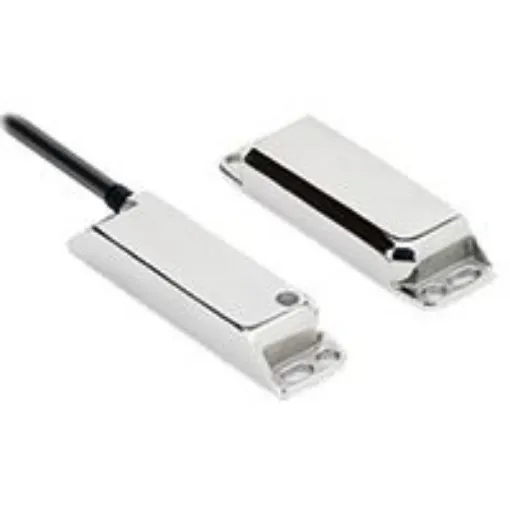 Omron F3S-TGR-N_C Series Magnetic Non-Contact Safety Switch, 24V dc, Stainless Steel Housing, NO/2NC, M12 - F3S-TGR-NLMC-21-M1J8 product image
