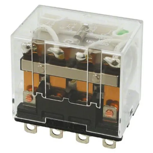 Omron Plug In Power Relay, 240V ac Coil, 10A Switching Current, 4PDT - LY4N AC240 product image