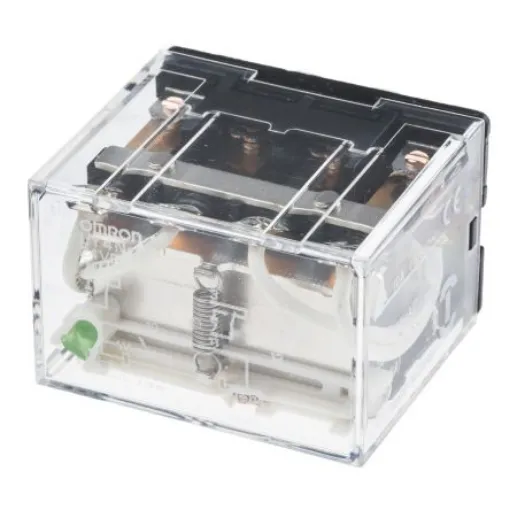 Omron Plug In Power Relay, 24V dc Coil, 10A Switching Current, 4PDT - LY4N-D2 DC24 product image