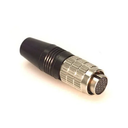 Hirose Circular Connector, 16 Contacts, Cable Mount, Micro Connector, Socket, Male, HR25 Series - HR25-9TP-16S(73) product image