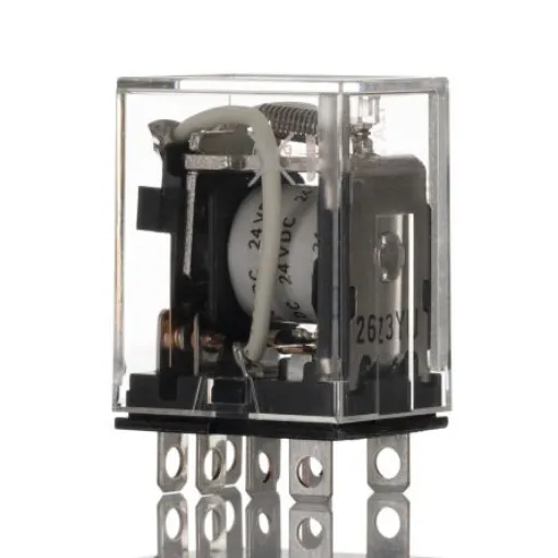 Omron Plug In Power Relay, 24V dc Coil, 10A Switching Current, DPDT - LY2-D DC24 product image