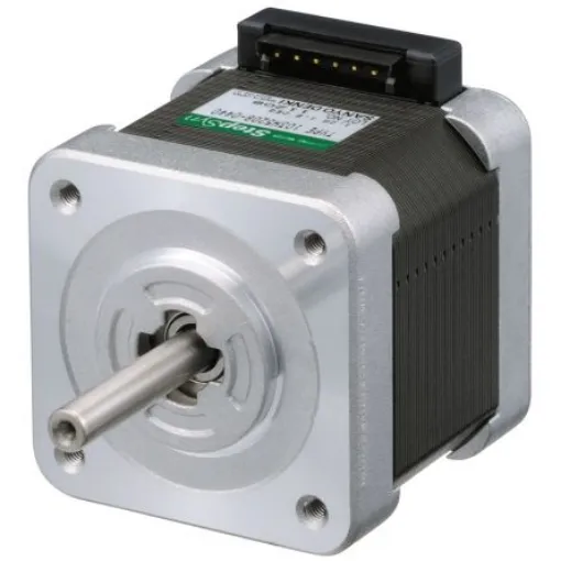 Sanyo Denki 103H5 Series Hybrid, Single Shaft Stepper Motor, 0.51Nm Torque, 24 V, 1.8°, 42 x 42mm Frame, 5mm Shaft - 103H5210-5240 product image