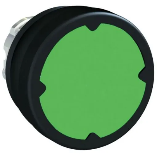 Schneider Electric Harmony XB4 Series Green Momentary Push Button, 22mm Cutout, IP66, IP67, IP69K - ZB4BC380 product image