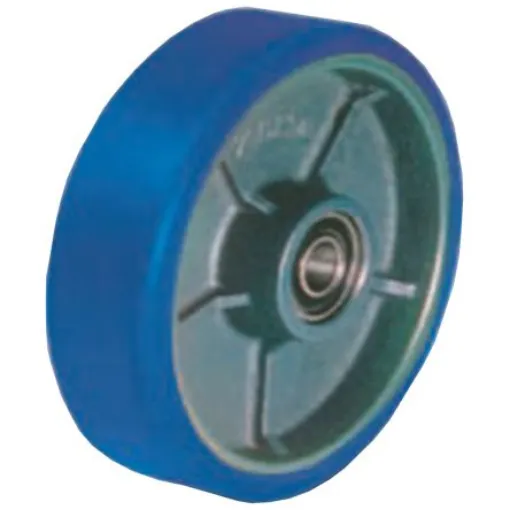 LAG Blue Polyurethane Abrasion Resistant, High Load Capacity, Laceration Resistant, Low Rolling Resistance, - 37007CC product image