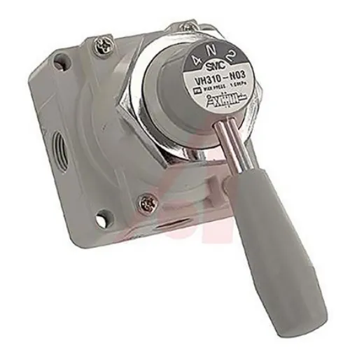 SMC Lever 4/2 Pneumatic Manual Control Valve VH300 Series, NPT 3/8, 3/8in, III B - VH312-N03 product image