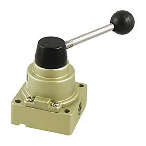 SMC Lever 4/3 Pneumatic Manual Control Valve VH200 Series, Rc 1/4, 1/4in, III B - VH201-02 product image