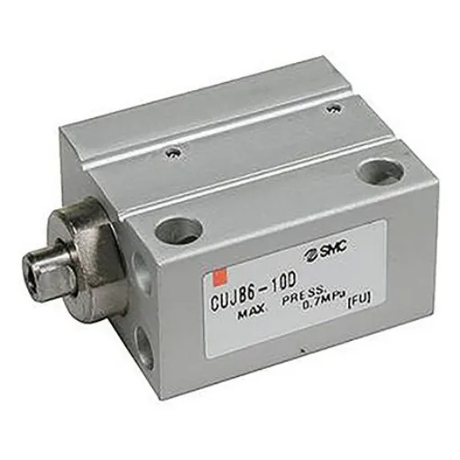 SMC Pneumatic Piston Rod Cylinder - 8mm Bore, 15mm Stroke, CUJ Series, Double Acting - CDUJB8-15D product image