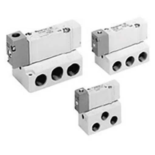SMC 5/3 Pneumatic Solenoid Valve - Solenoid Metric M5 SYA3000 Series - SYA3220-M5 product image